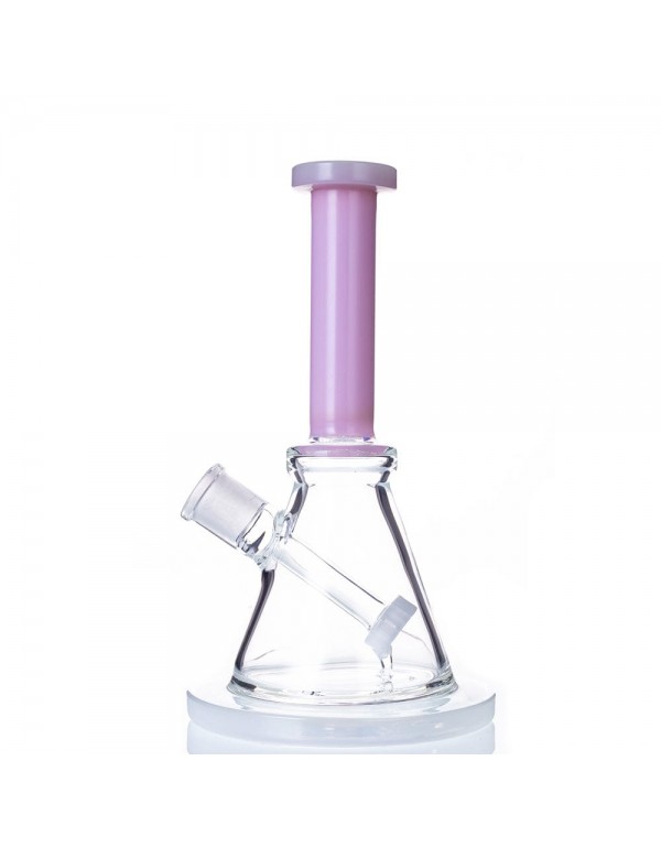 8" Triangular Bong w/ Built-In Downstem