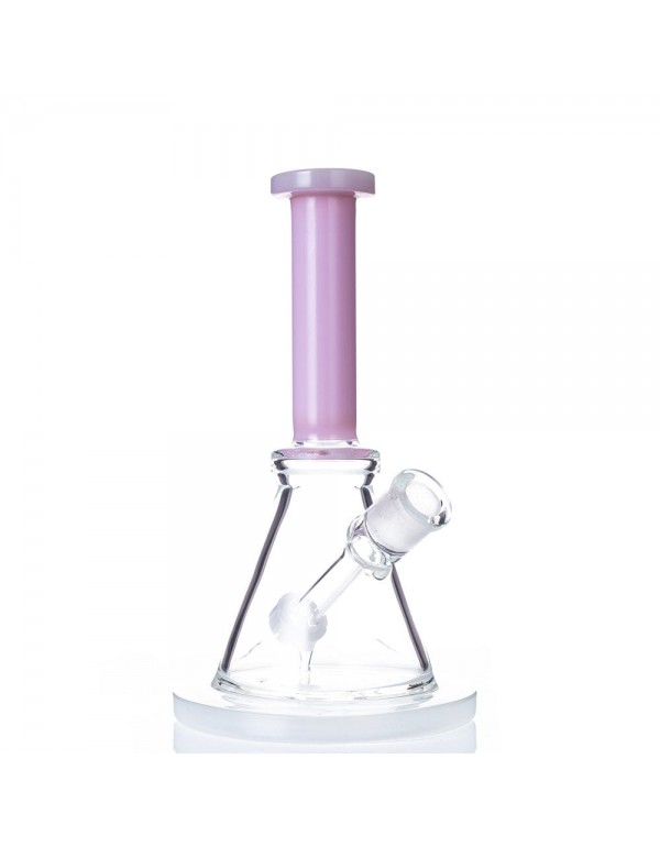 8" Triangular Bong w/ Built-In Downstem