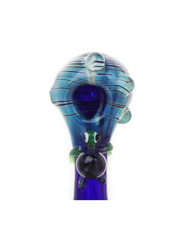 Sea Turtle Glass Hand Pipe