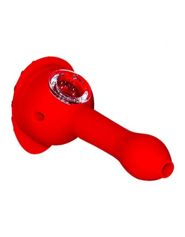 Silicone Spider-Man Hand Pipe