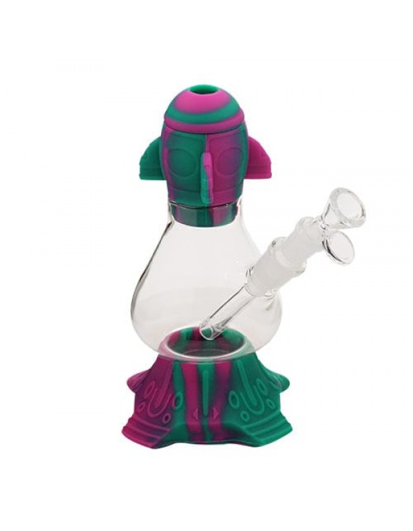 Rocket Silicone Beaker Bong