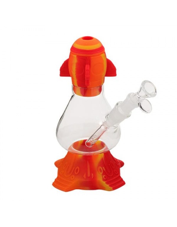 Rocket Silicone Beaker Bong