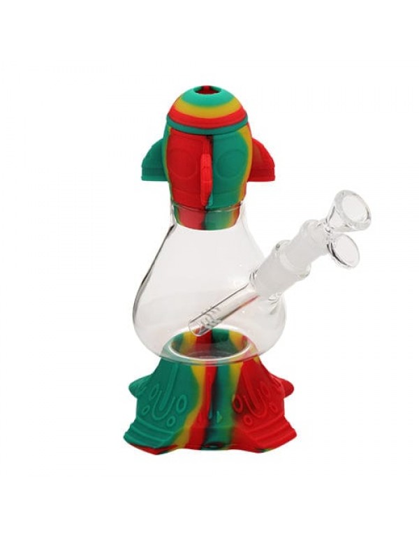 Rocket Silicone Beaker Bong