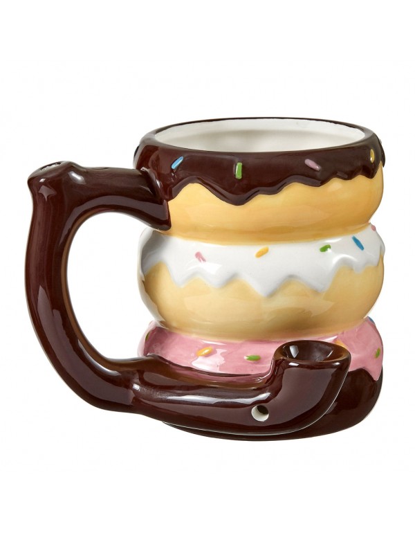 Novelty Wake n Bake Coffee Mug Pipe