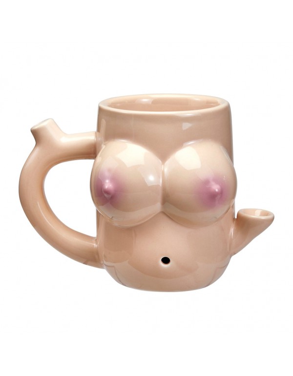 Novelty Wake n Bake Coffee Mug Pipe