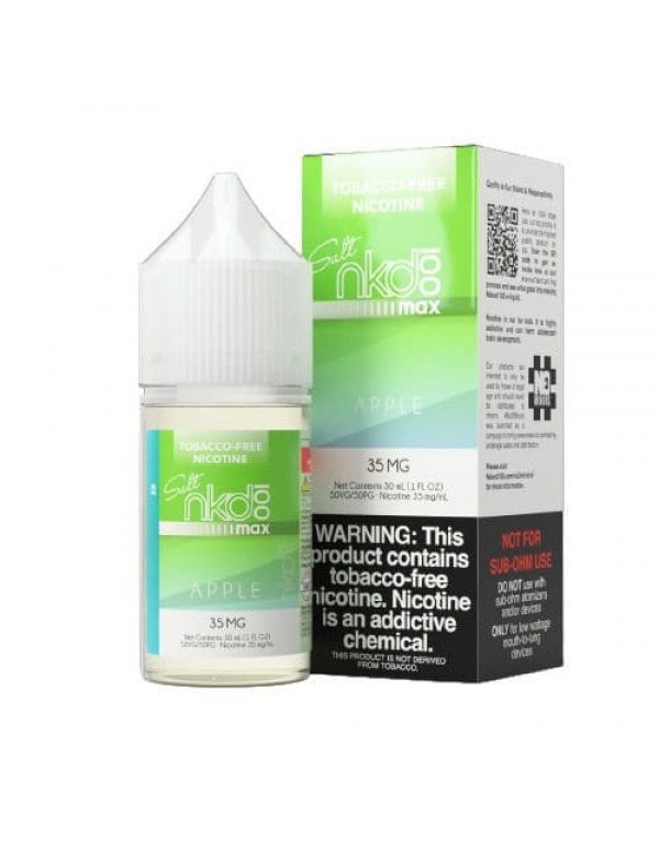 NKD 100 MAX Salts Apple Ice 30ml Nic Salt Vape Juice (TF)