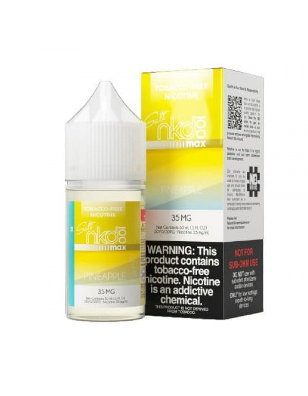 NKD 100 MAX Salts Pineapple Ice 30ml Nic Salt Vape...