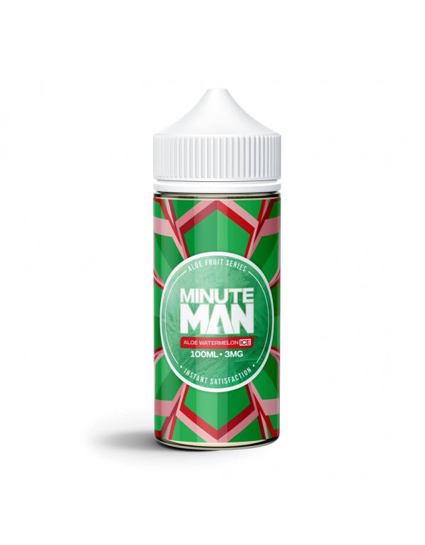 Minute Man Aloe Watermelon Ice 100ml Vape Juice