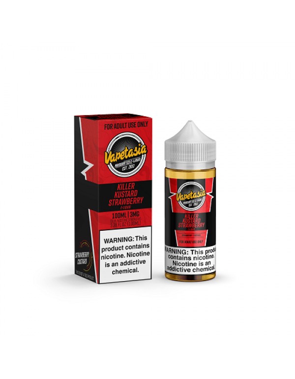 Vapetasia Killer Kustard Strawberry 100ml Vape Jui...