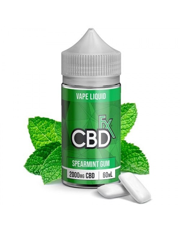 CBDfx Series Spearmint Gum 60ml Juice