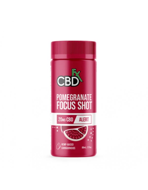 CBDfx 20mg CBD Focus Shots