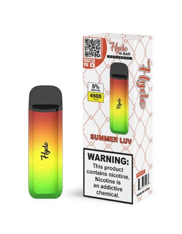 Hyde N-Bar Recharge Disposable Vape