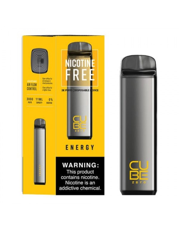 Vaportech Cube Zero 0mg Disposable Vape