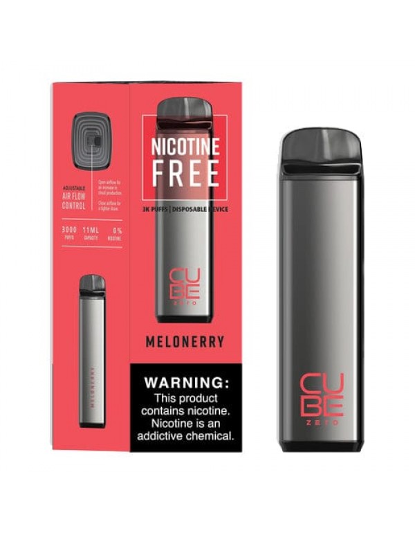 Vaportech Cube Zero 0mg Disposable Vape