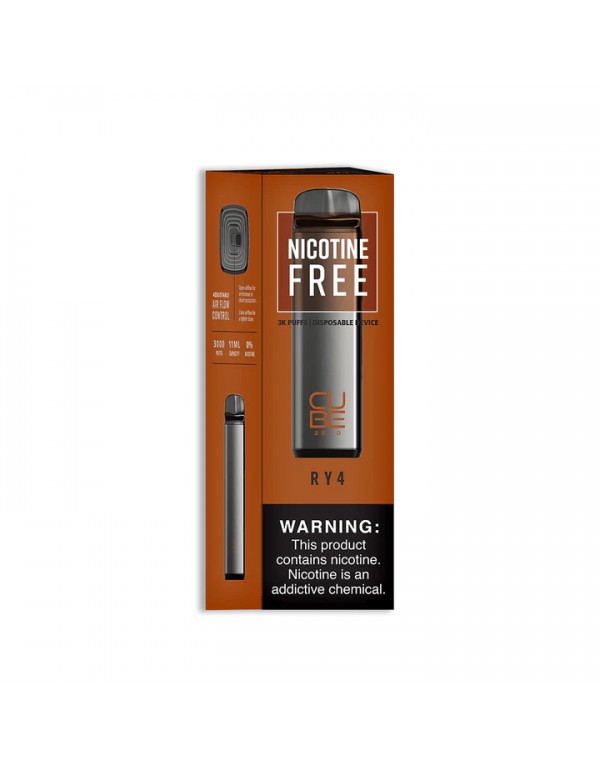 Vaportech Cube Zero 0mg Disposable Vape