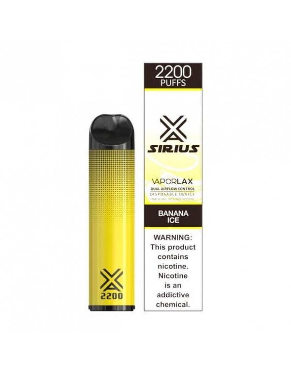 Vaporlax Sirius Disposable Vape