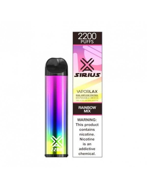 Vaporlax Sirius Disposable Vape