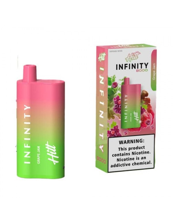 Hitt Infinite 8000 Disposable Vape (5%, 8000 Puffs)