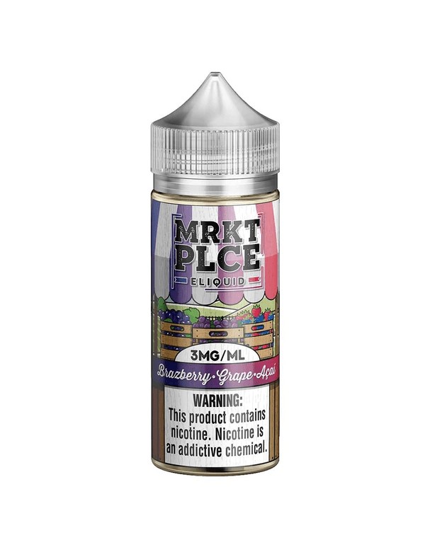 MRKT PLCE Brazzberry Grape Acai 100ml Vape Juice