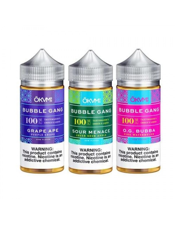 Okami Bubble Gang Collection 100ml Vape Juice