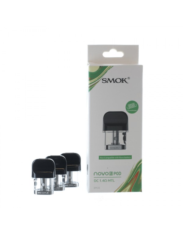 SMOK Novo 2 Replacement Pods (Pack of 3)