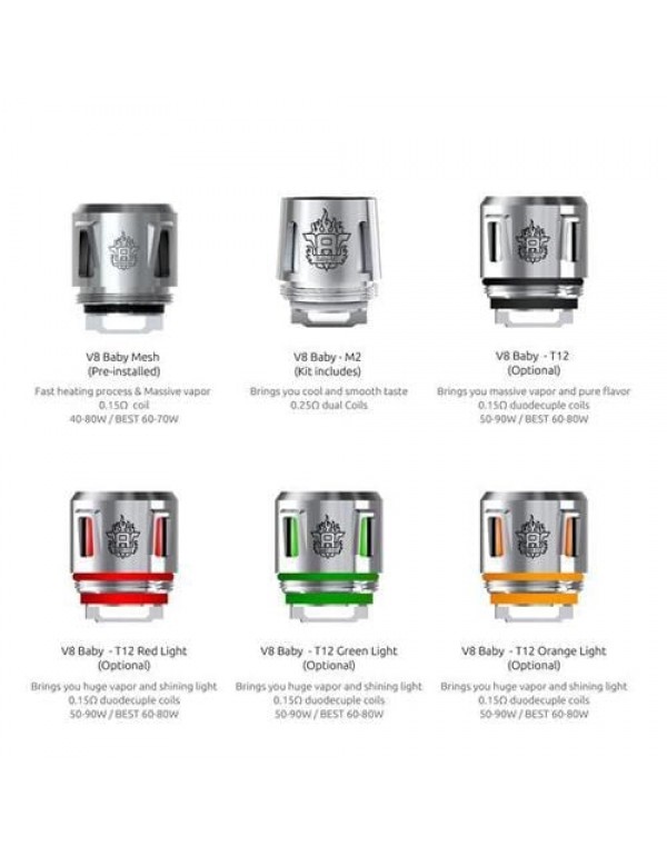 TFV8 Baby Coils (5pcs) - Smok