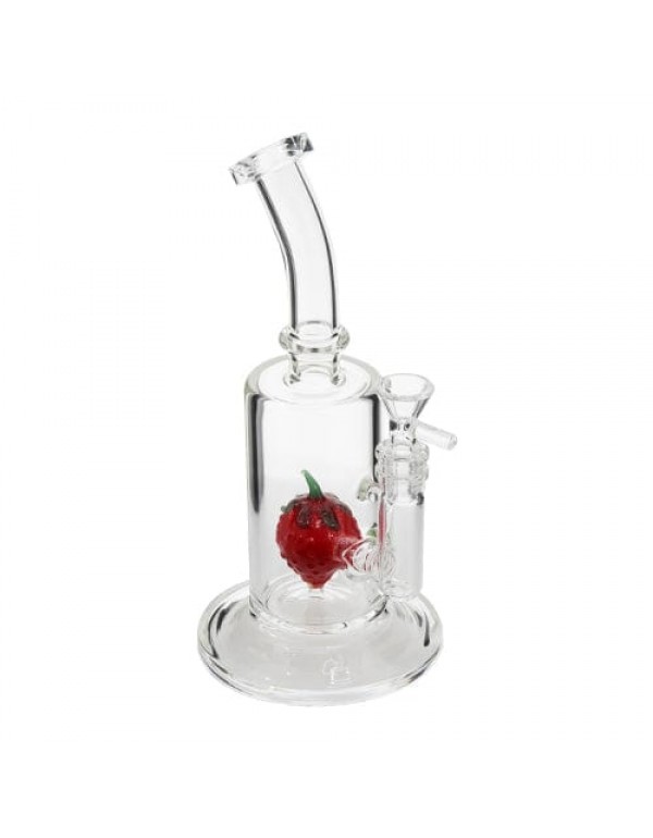 9" Glass Bong w/ Berry Perc