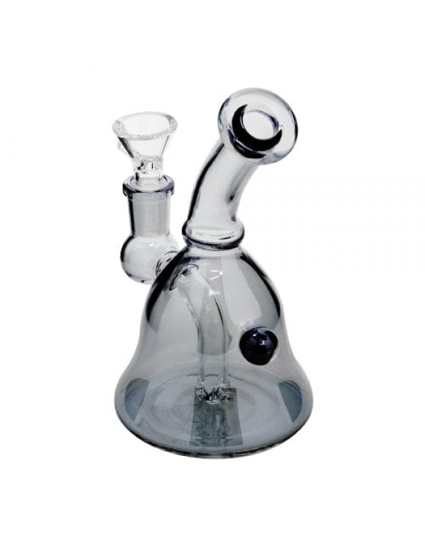 6" Glass Bong w/ Smoke Color