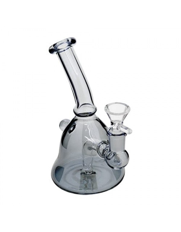 6" Glass Bong w/ Smoke Color