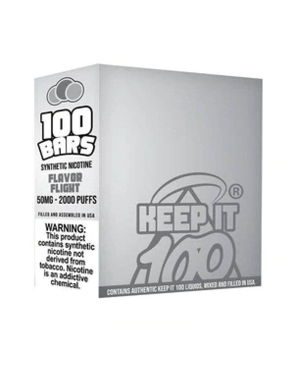 Keep It 100 Bars Disposable Vape (5%, 2000 Puffs)