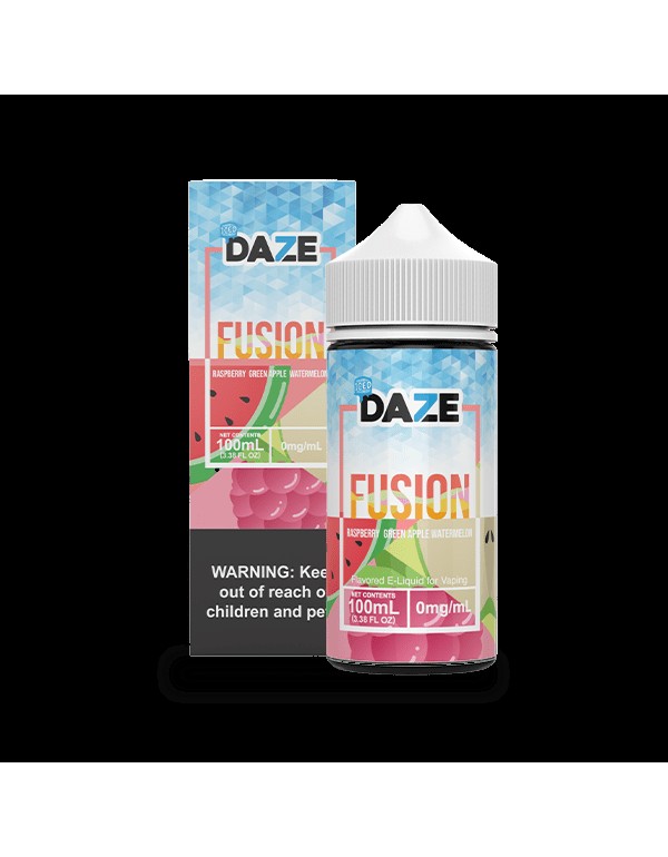 7 Daze Fusion Raspberry Green Apple Watermelon ICE...